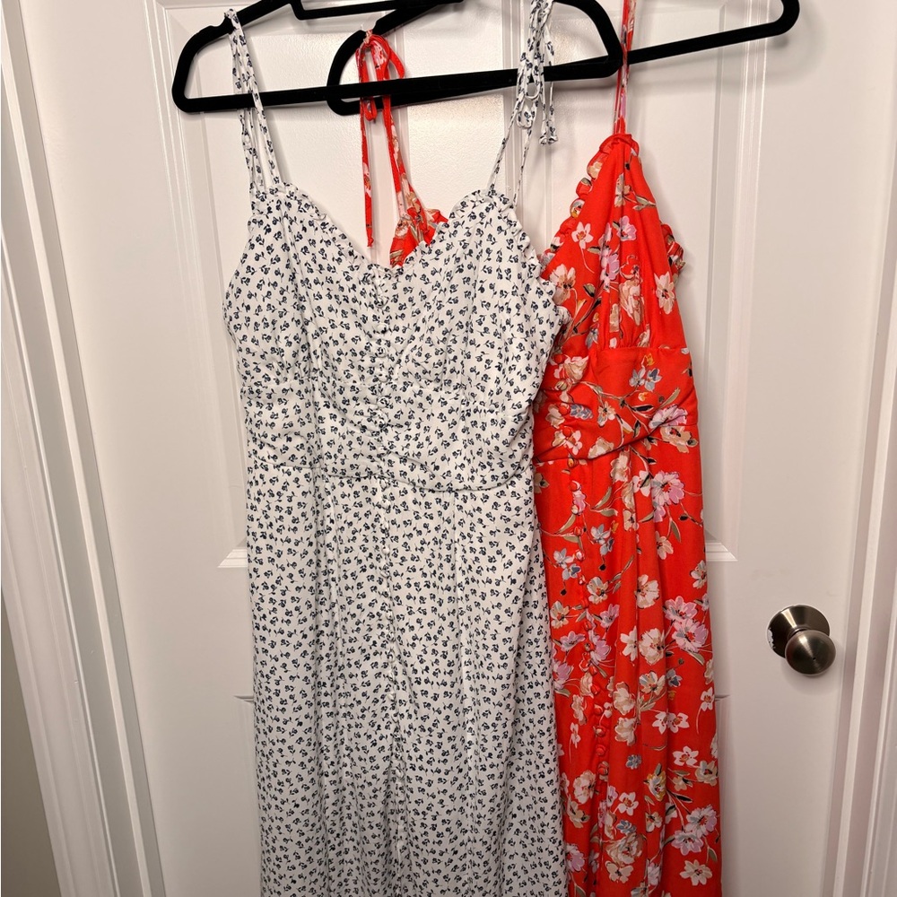 NWT Francesca’s Floral Midi Dress Bundle | XL | 2 Pack
